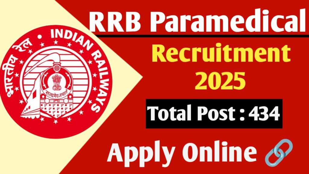 RRB Paramedical Recruitment 2025
